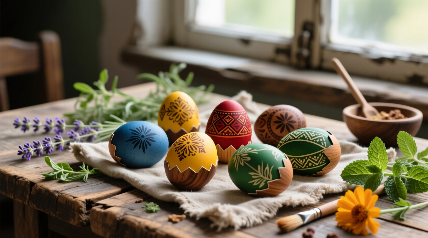 make natural dyes beautifully colored easter eggs