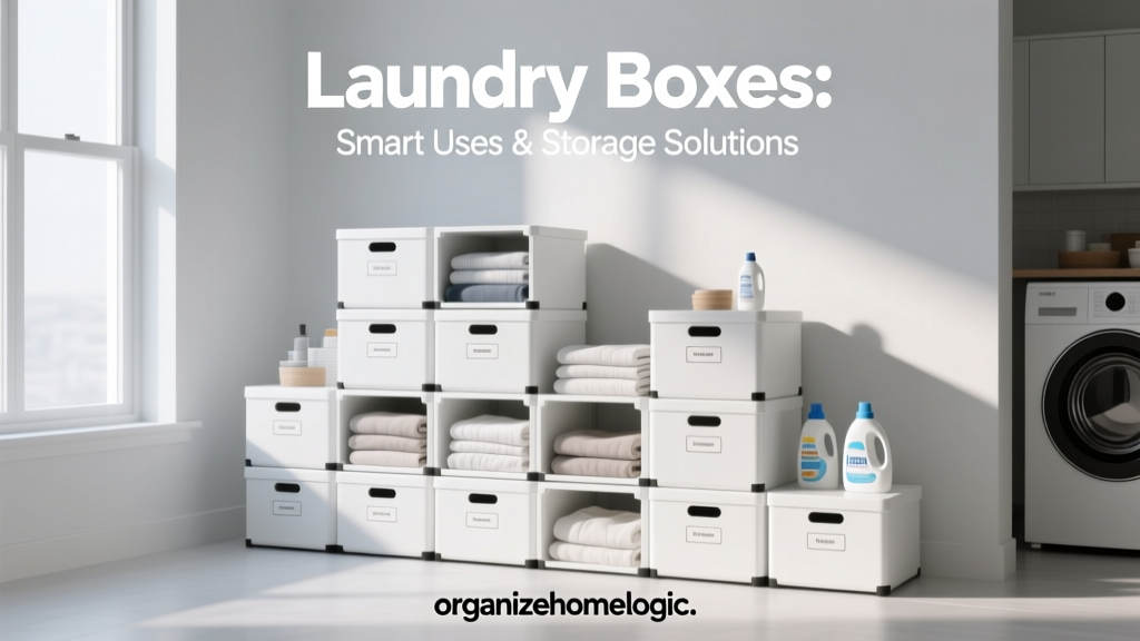 Laundry Boxes: Smart Uses & Storage Solutions