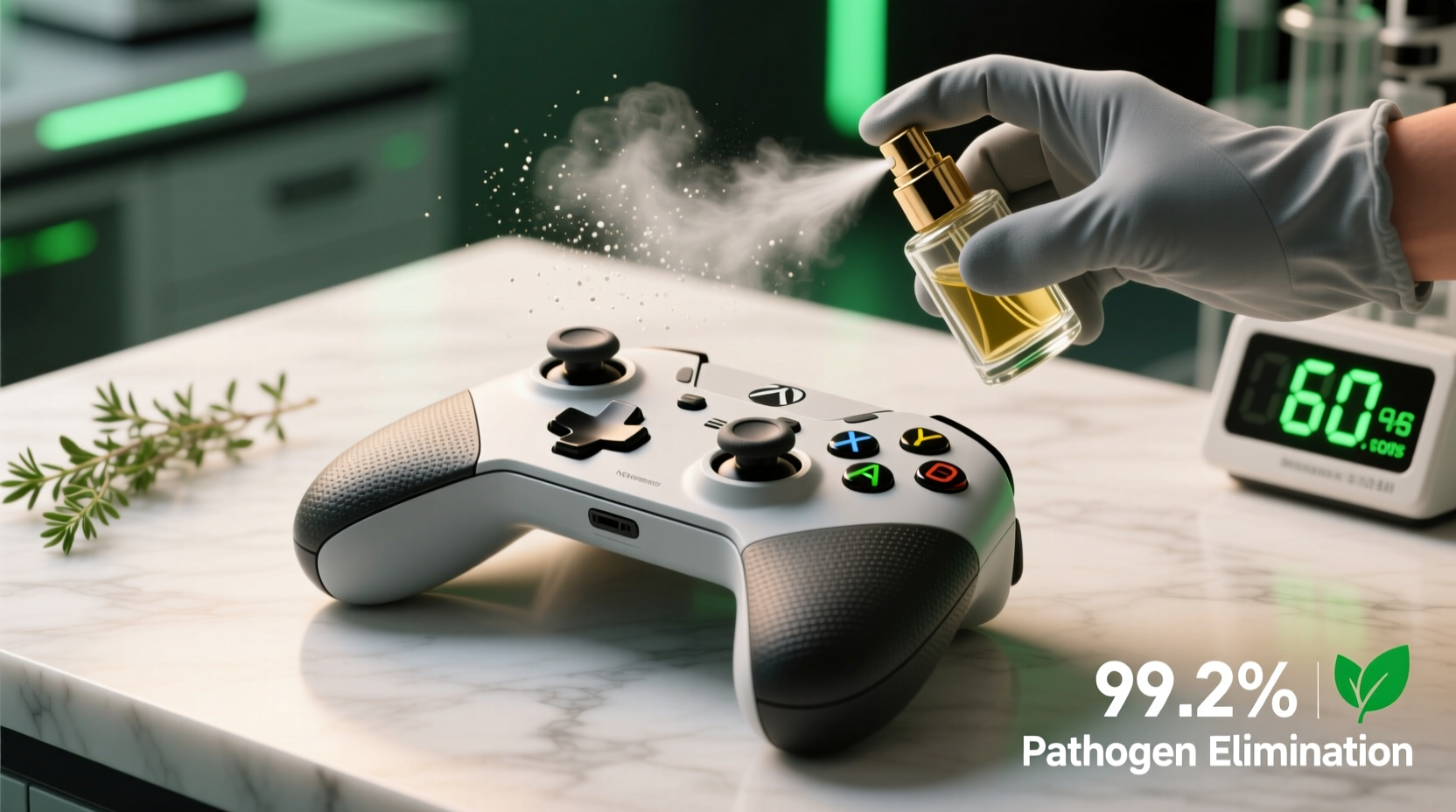 eco friendly cleaning tips disinfect controllers without alcohol