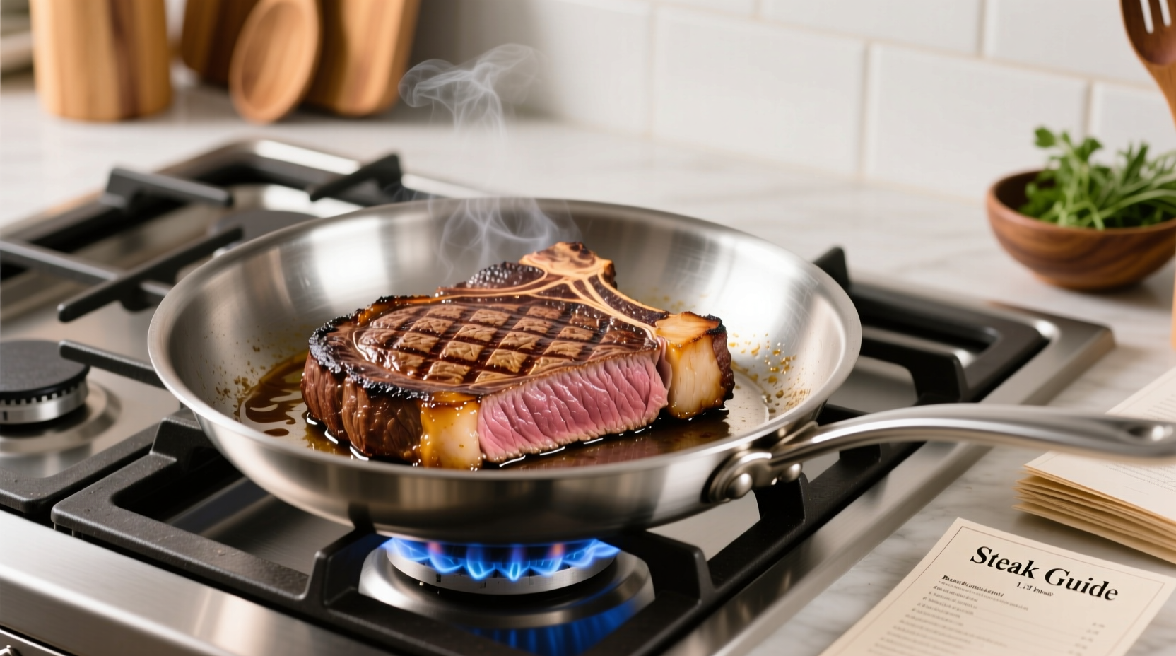 how to cook steak on stove without cast iron