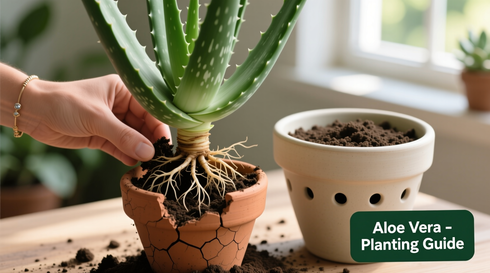 How To Replant An Aloe Vera Plant
