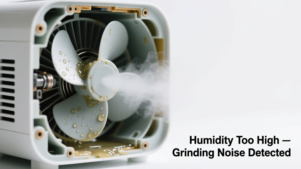 Humidity Too High Making Grinding Noise: Quick Diagnosis