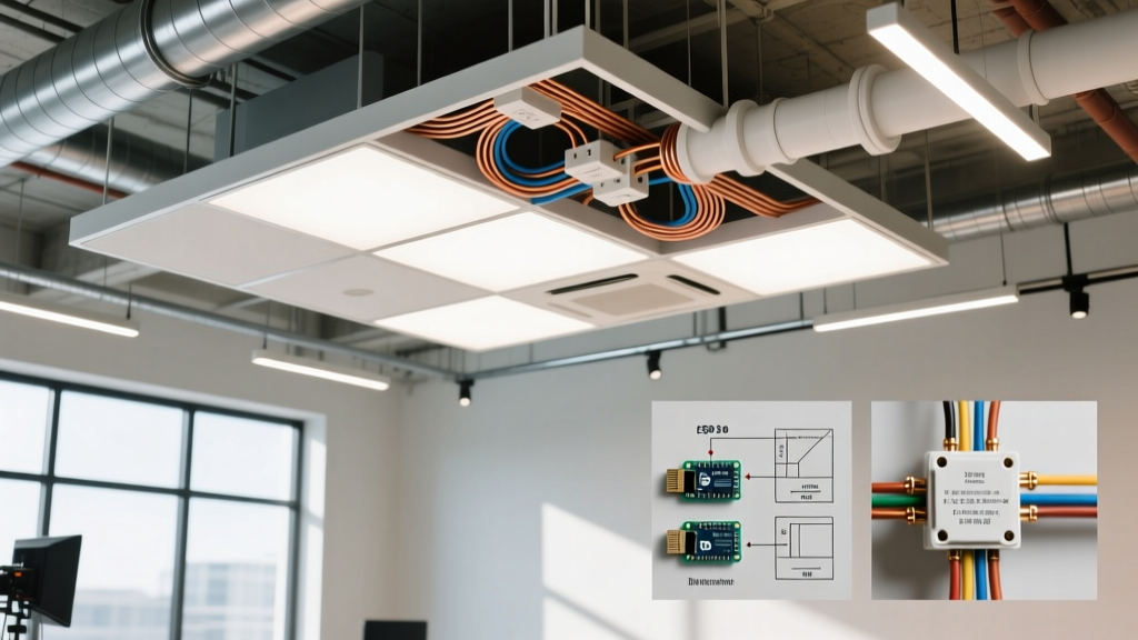 Commercial Electrical Wiring Light Fixture Layouts & NEC Code Guide