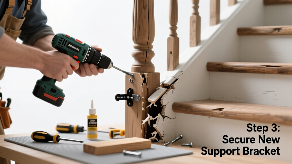 How to Replace a Loose Banister’s Missing or Broken Part