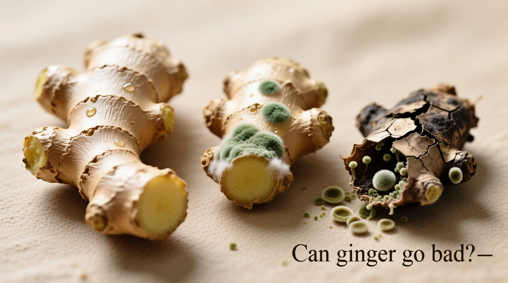 Richtige Lagerungsmethoden für Ingwer