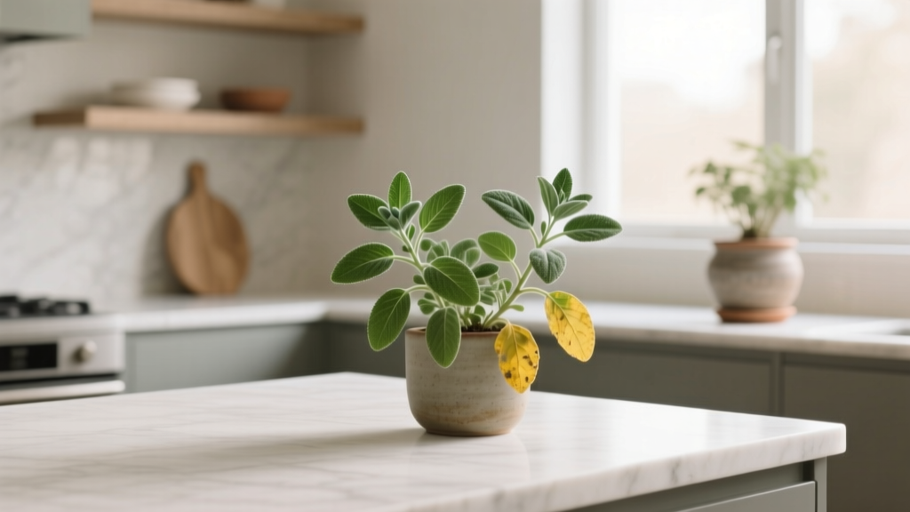 Indoor Sage Yellow Leaves: 3 Science-Backed Fixes