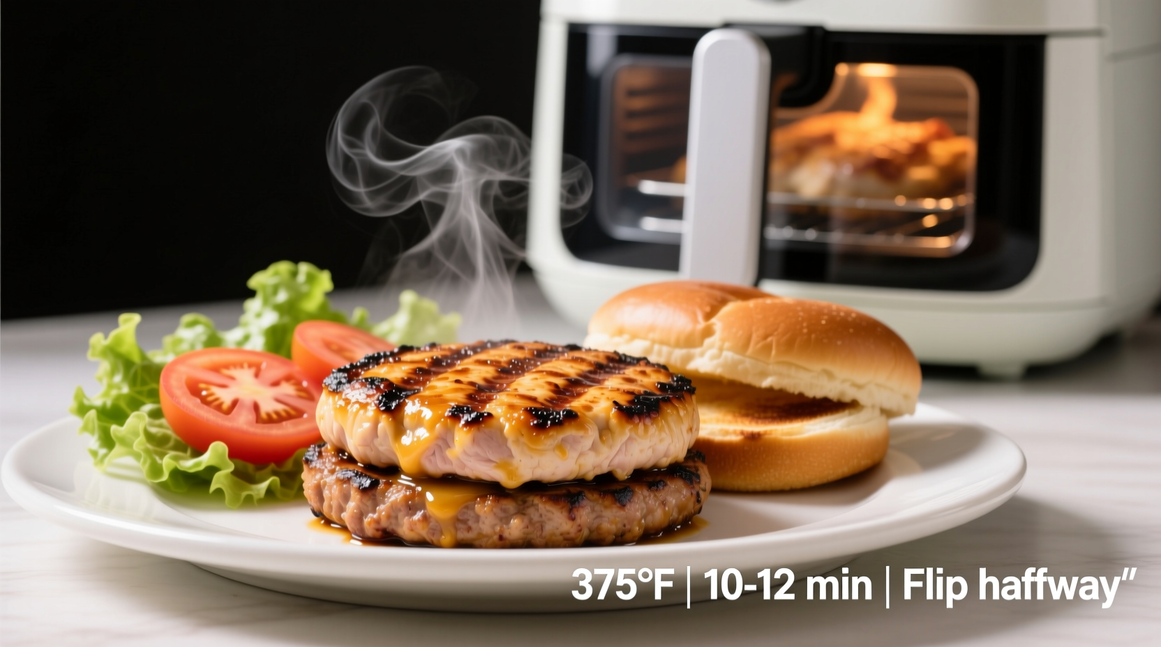 how long to cook turkey burgers in air fryer