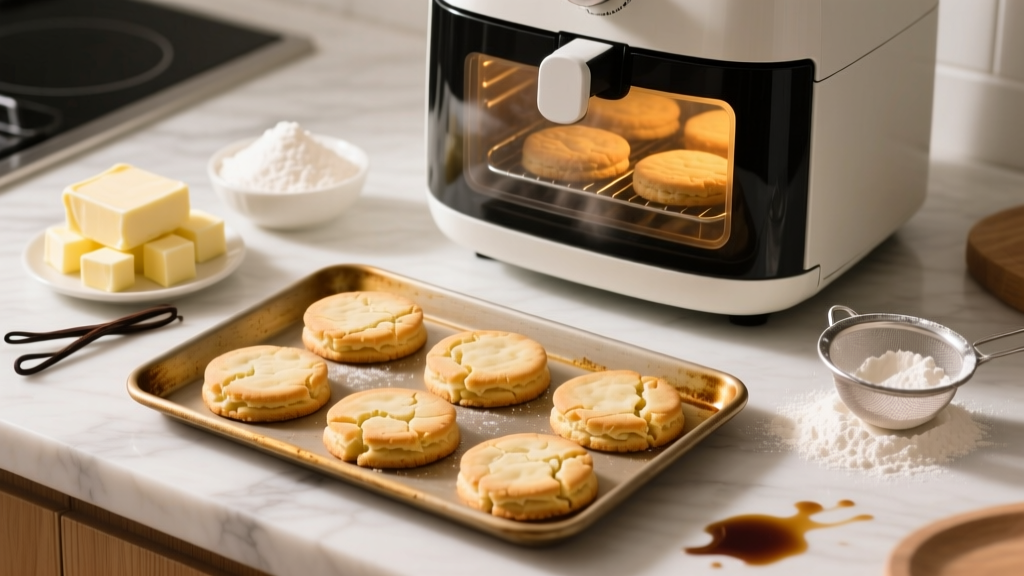 Air Fryer Shortbread Cookies: Crispy, Buttery & Oil-Free