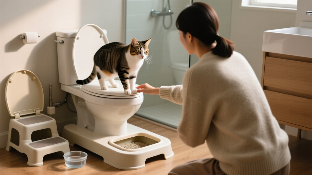 How to Train a Cat to Use the Toilet