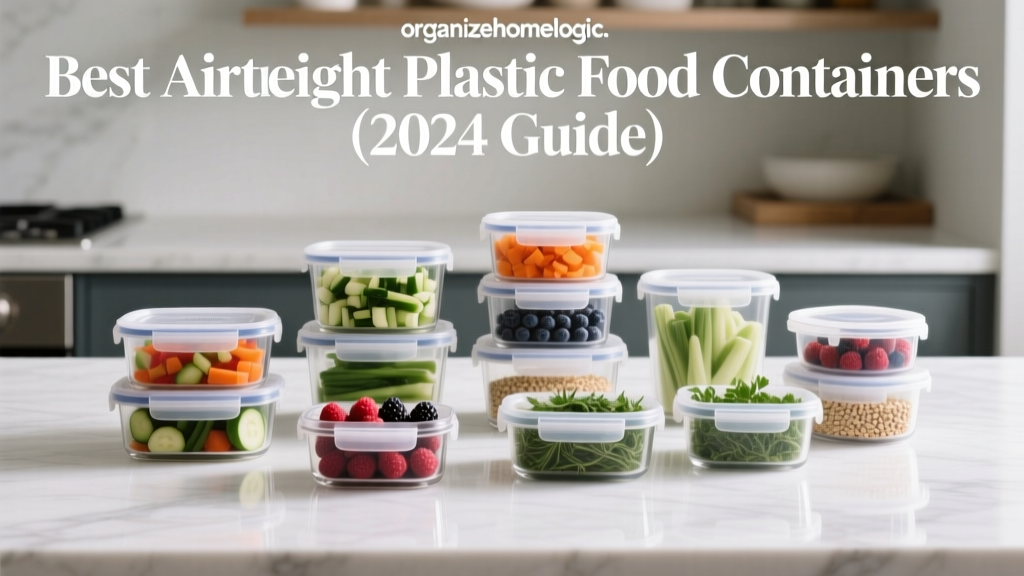 Best Airtight Plastic Food Containers (2024 Guide)