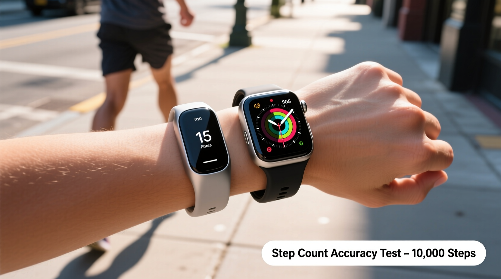 fitness tracker vs smartwatch which gives more accurate step counts