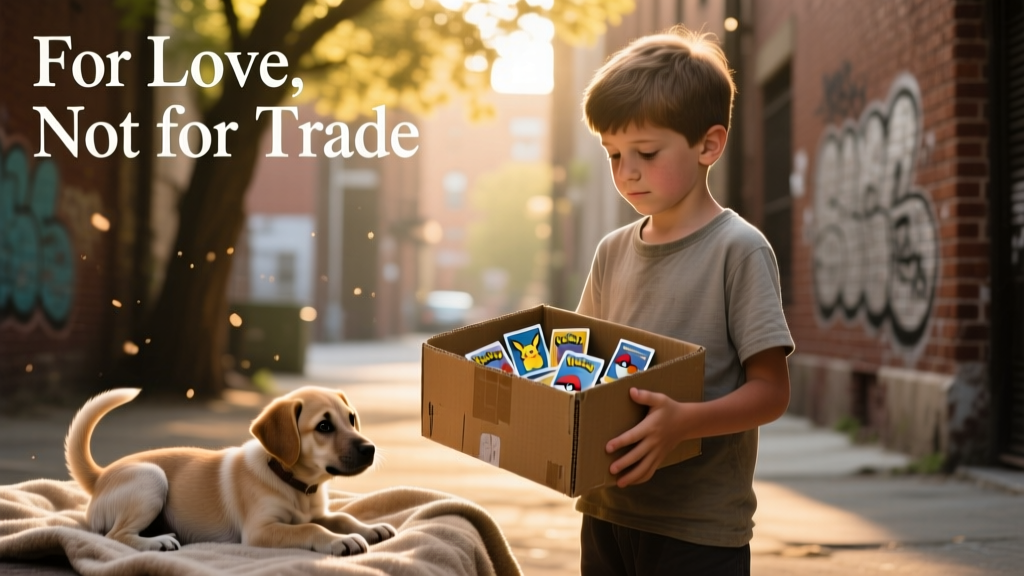 Selfless Boy Sells Treasured Pokémon Cards to Help Save Lab Puppy Sick With Parvo