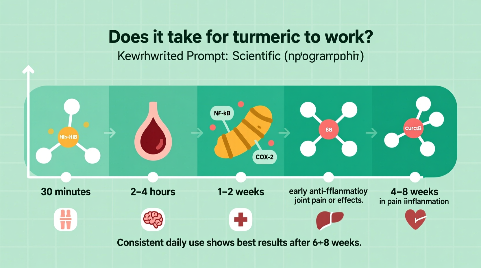 Wie lange dauert es, bis Kurkuma wirkt? Wissenschaftliche Fakten