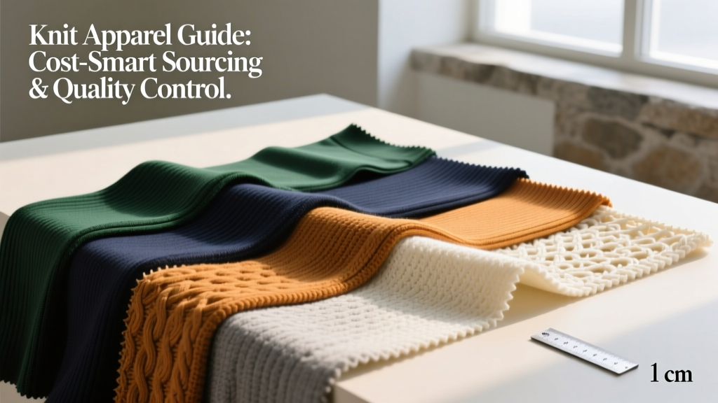 Knit Apparel Guide: Cost-Smart Sourcing & Quality Control