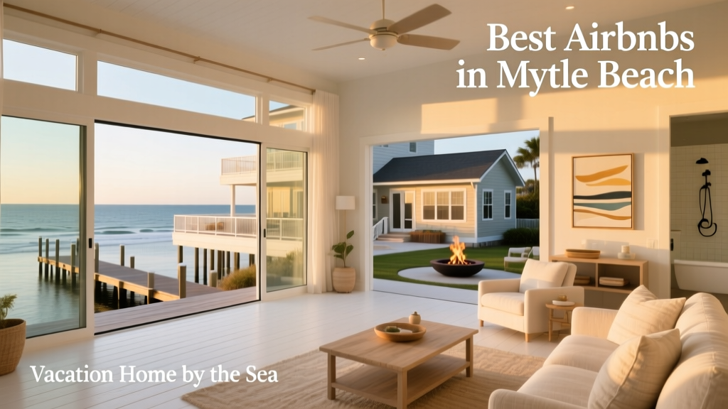 Best Airbnbs in Myrtle Beach: Stylish, Family-Friendly, and Ocean-Adjacent Rentals for 2024