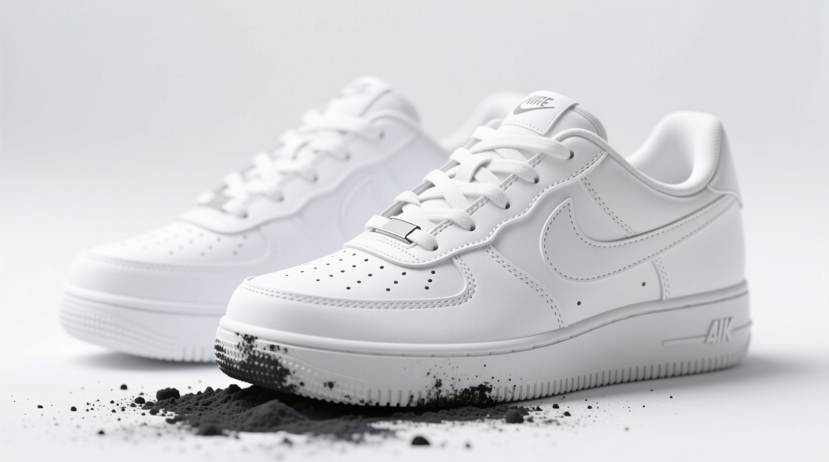 activated charcoal for white sneakers