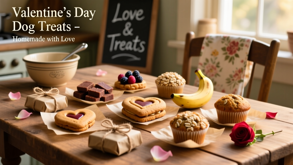 10 Delicious Homemade Treats to Make With Your Dog This Valentine's Day