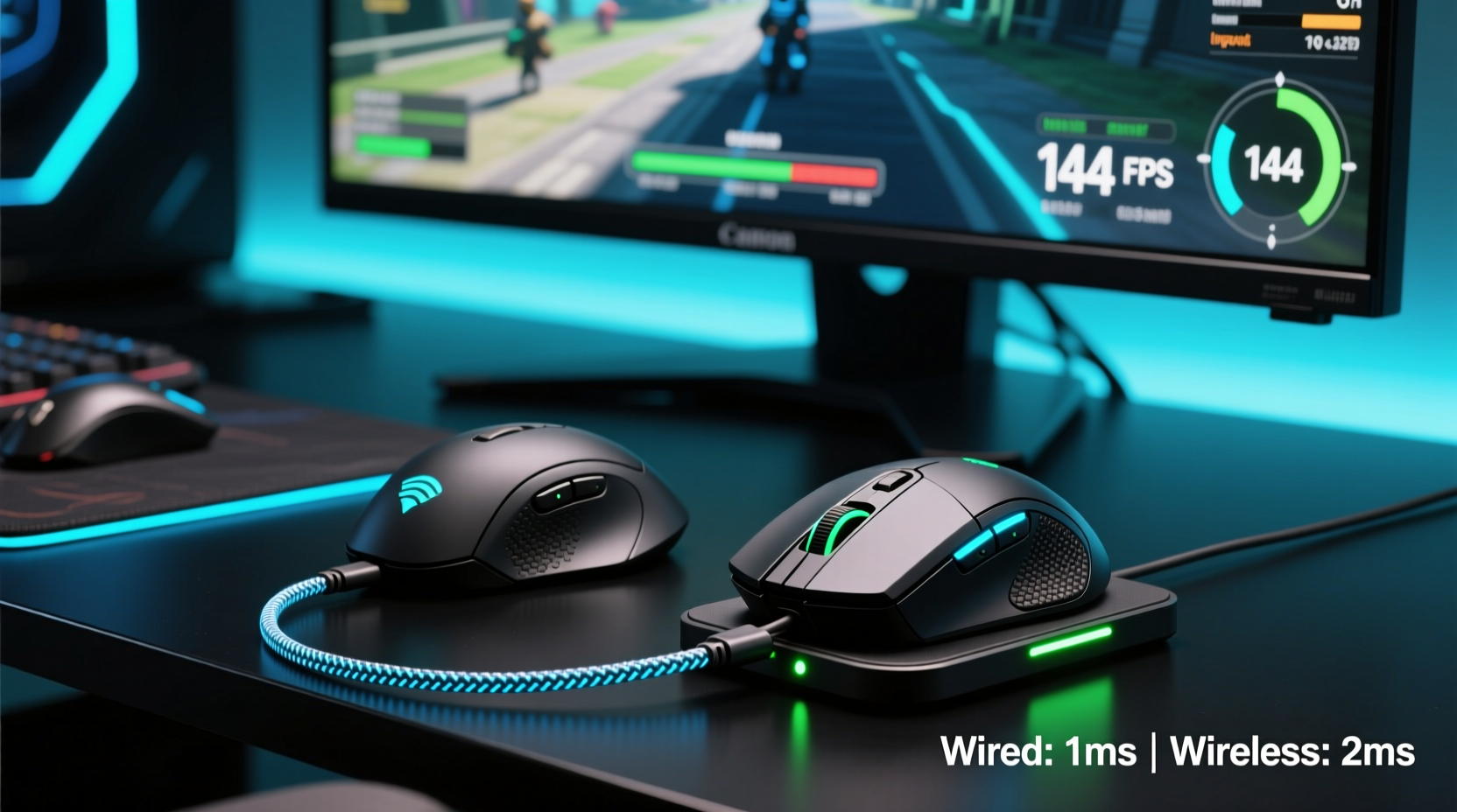 wired mouse vs wireless for competitive gaming is input lag still a thing in current year