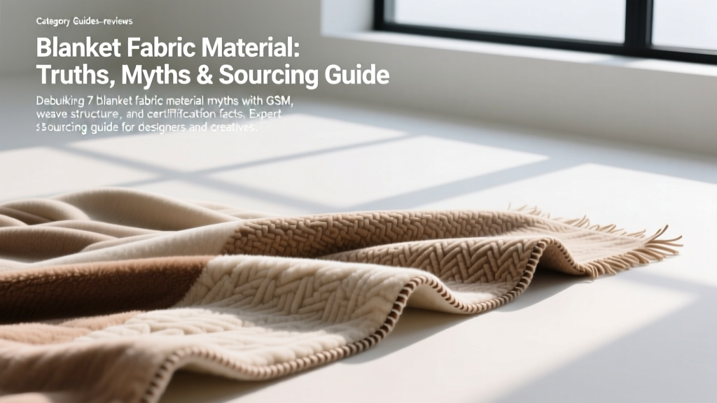 Blanket Fabric Material: Truths, Myths & Sourcing Guide
