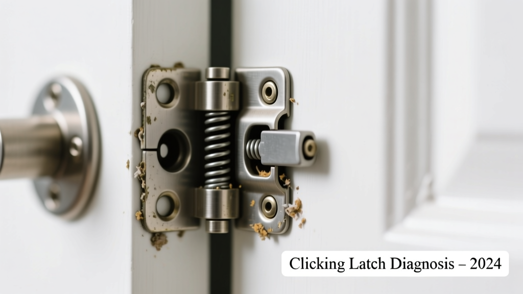Door Won’t Latch & Makes Clicking Sound: Quick Diagnosis