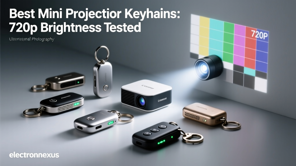 Best Mini Projector Keychains: 720p Brightness Tested