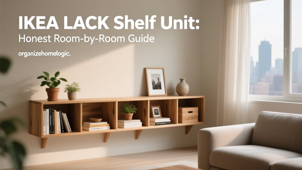 IKEA LACK Shelf Unit: Honest Room-by-Room Guide