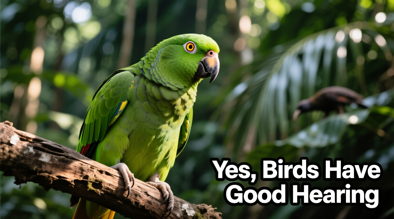 do birds have good hearing