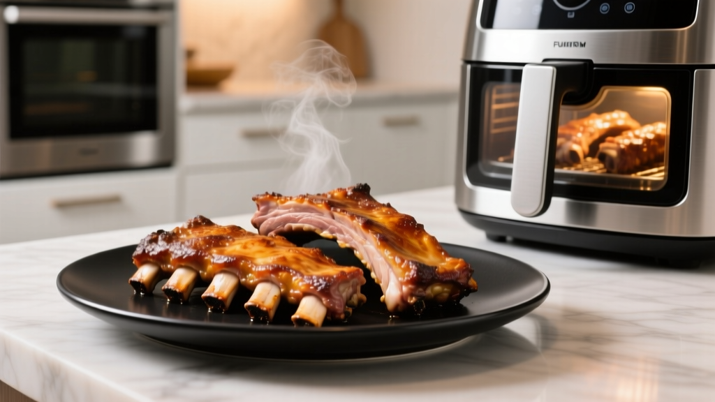 How to Reheat Cooked Ribs in an Air Fryer (Crispy & Juicy!)
