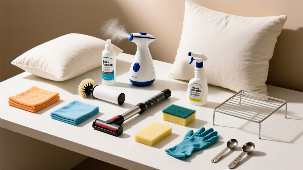 Tested Pillows Cleaning Tools Needed for Deep Cleans