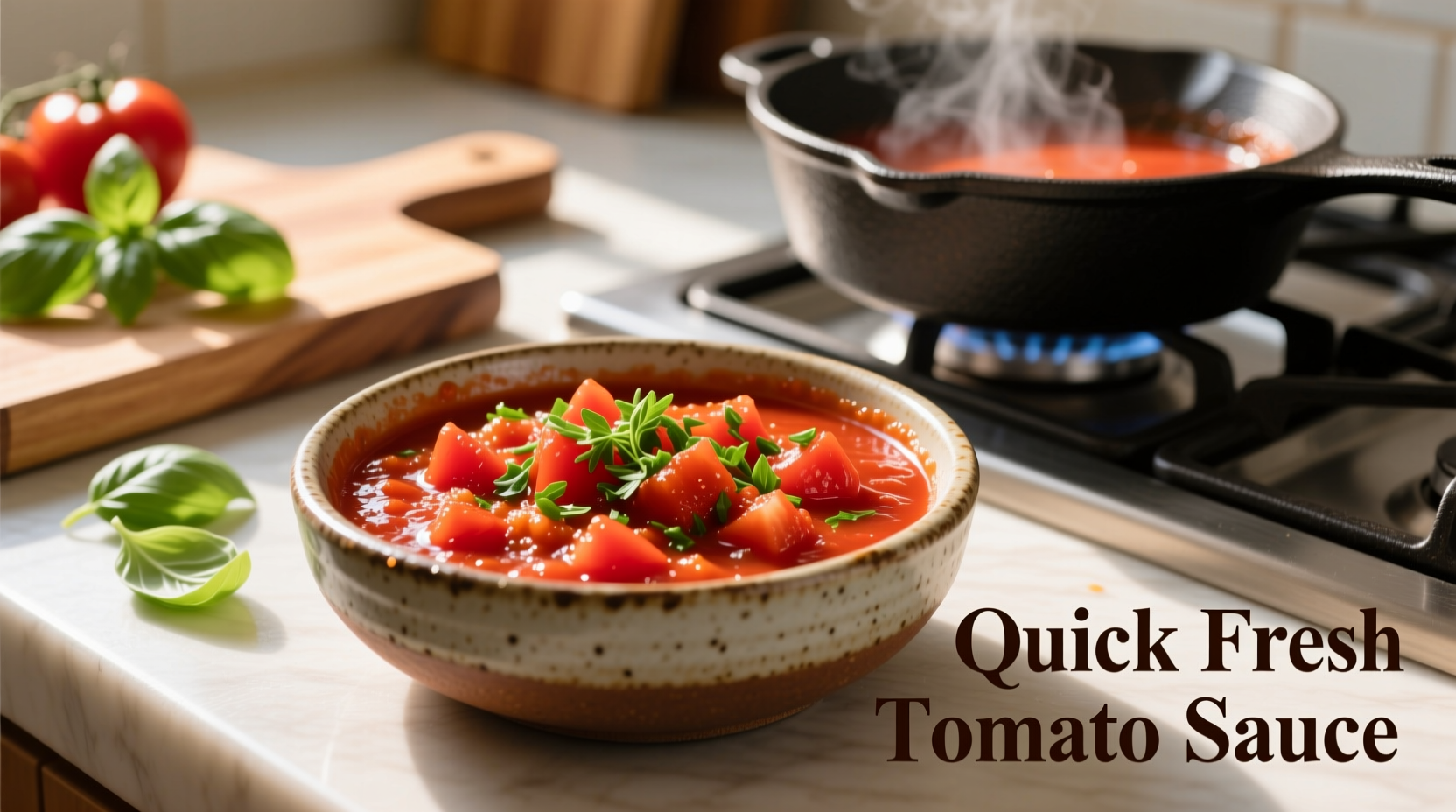 Quick Fresh Tomato Sauce: 20-Minute Homemade Recipe