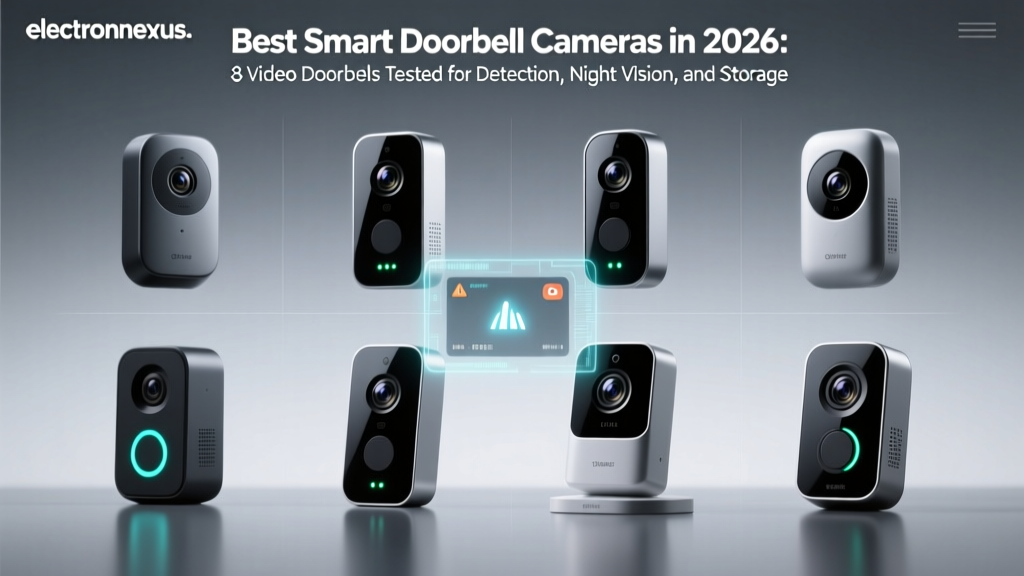 Best Smart Doorbell Cameras in 2026: 8 Video Doorbells Tested for Detection, Night Vision, and Storage