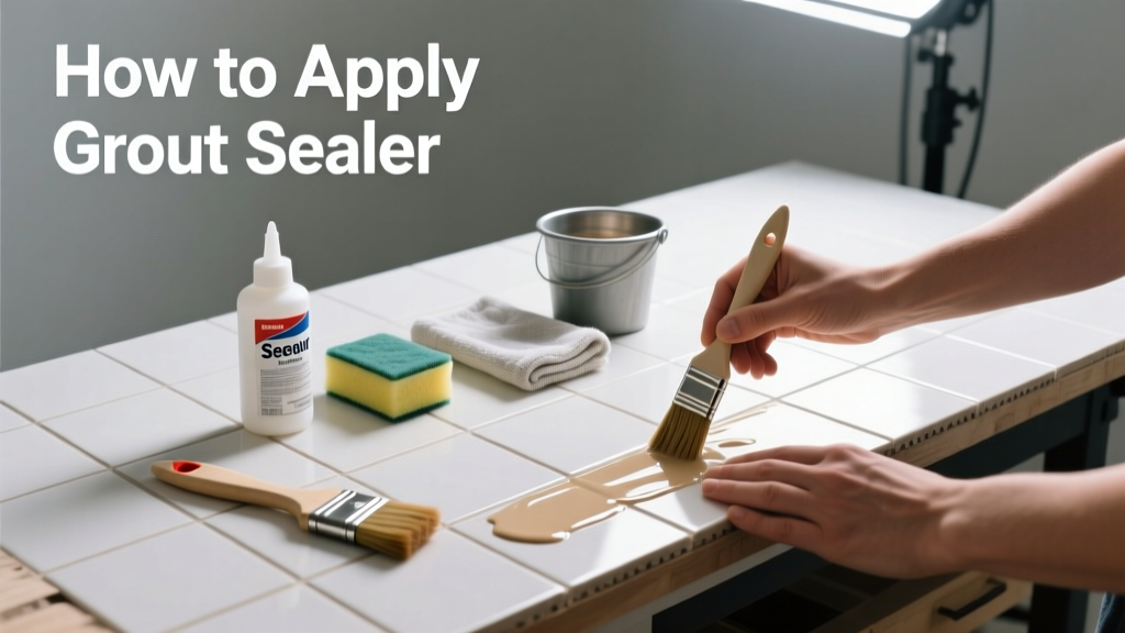 How to Apply Grout Sealer: A Step-by-Step Home Repair Guide