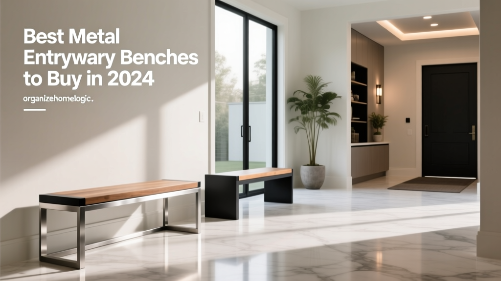 Best Metal Entryway Benches to Buy in 2024