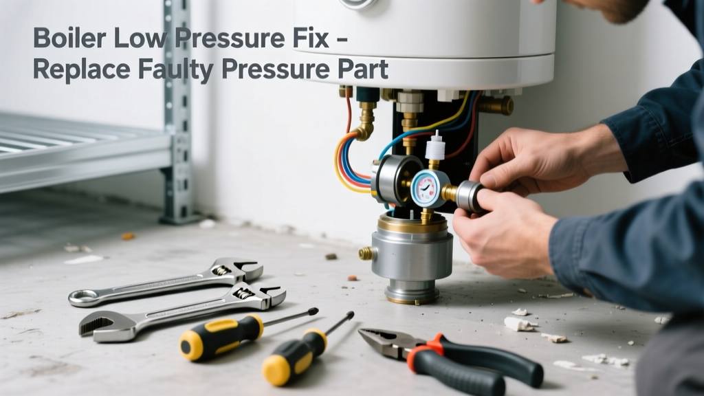 Boiler Low Pressure Fix: Replace Faulty Pressure Part