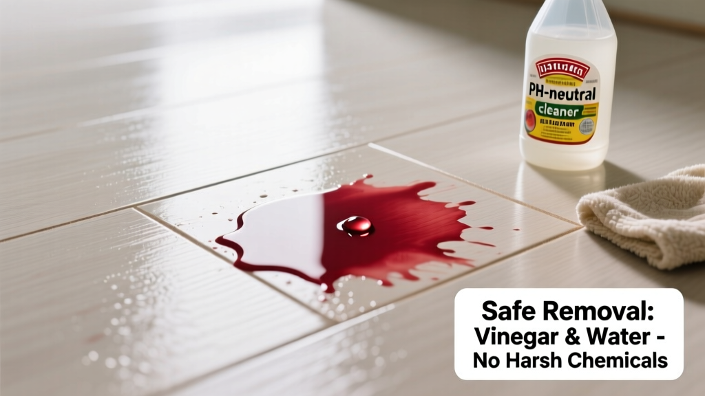 How to Remove Beet Juice from Vinyl Flooring Safely