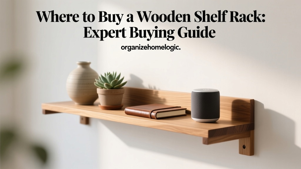 Where to Buy a Wooden Shelf Rack: Expert Buying Guide