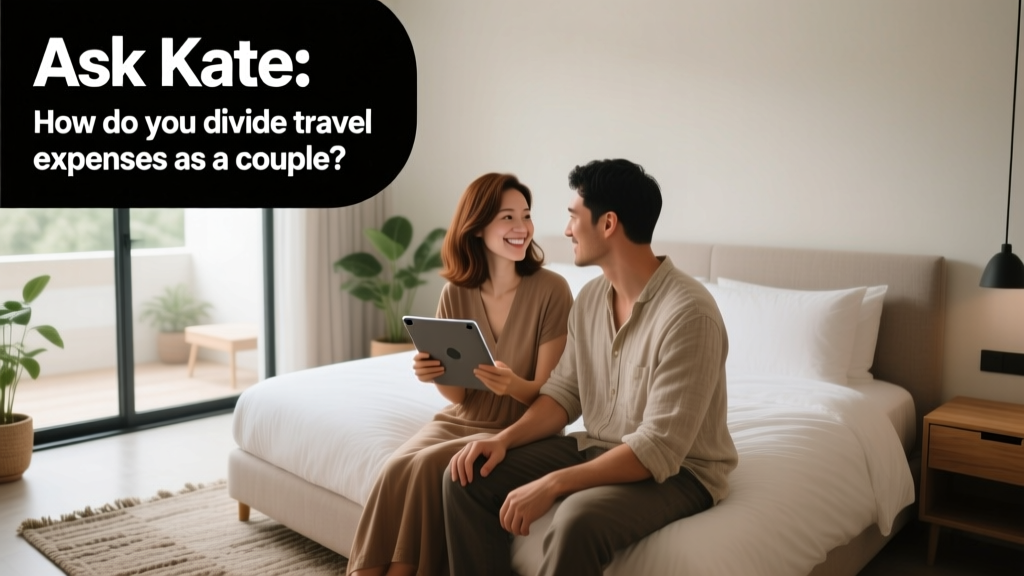 Ask Kate: How Do You Divide Travel Expenses As A Couple?