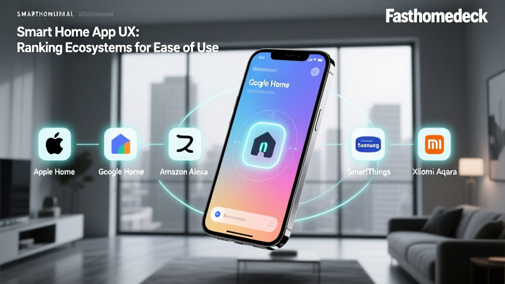 Smart Home App UX: Ranking Ecosystems for Ease of Use