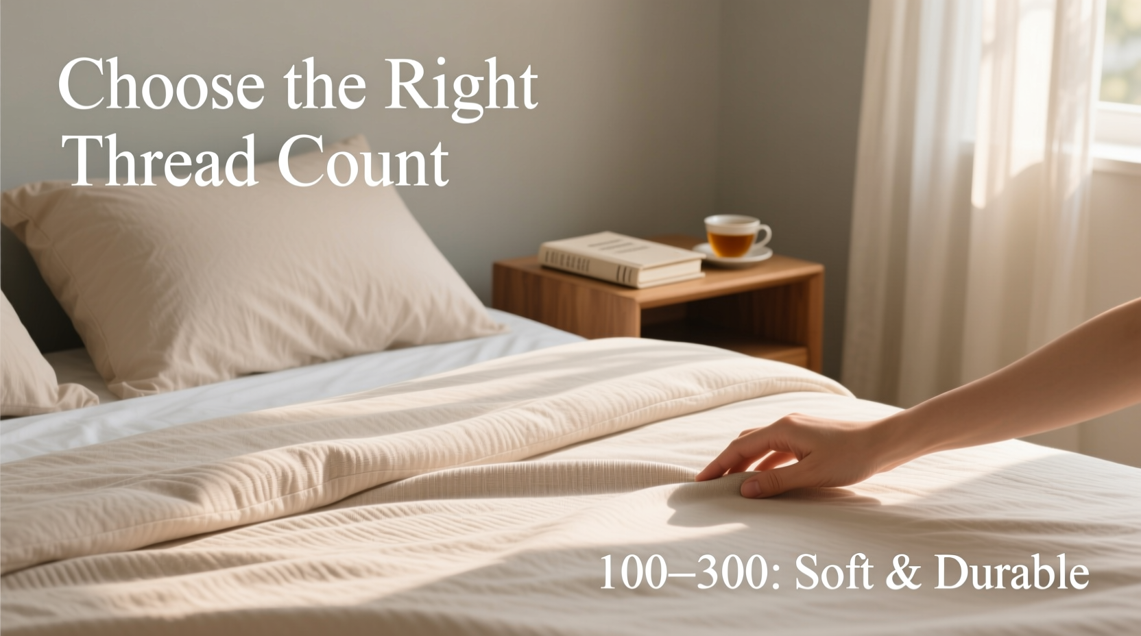 how to choose the right thread count for soft yet durable bed sheets