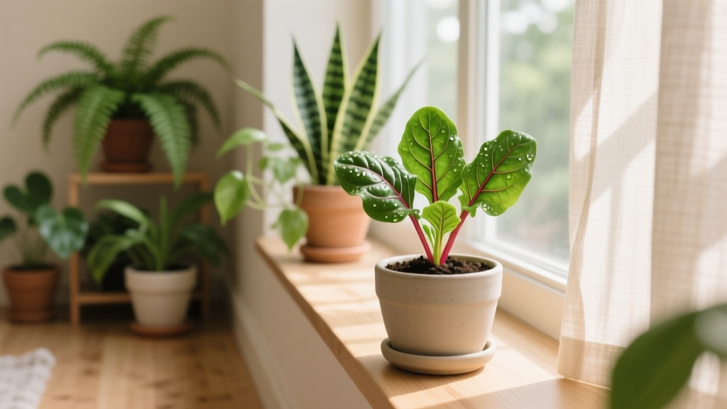 Tropical Chard Indoor Planting Window (2026)