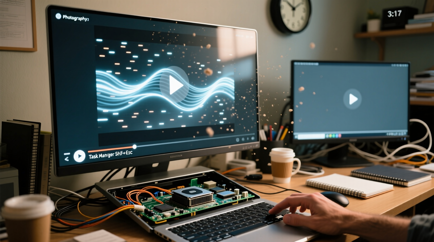 why does my computer screen flicker when watching videos