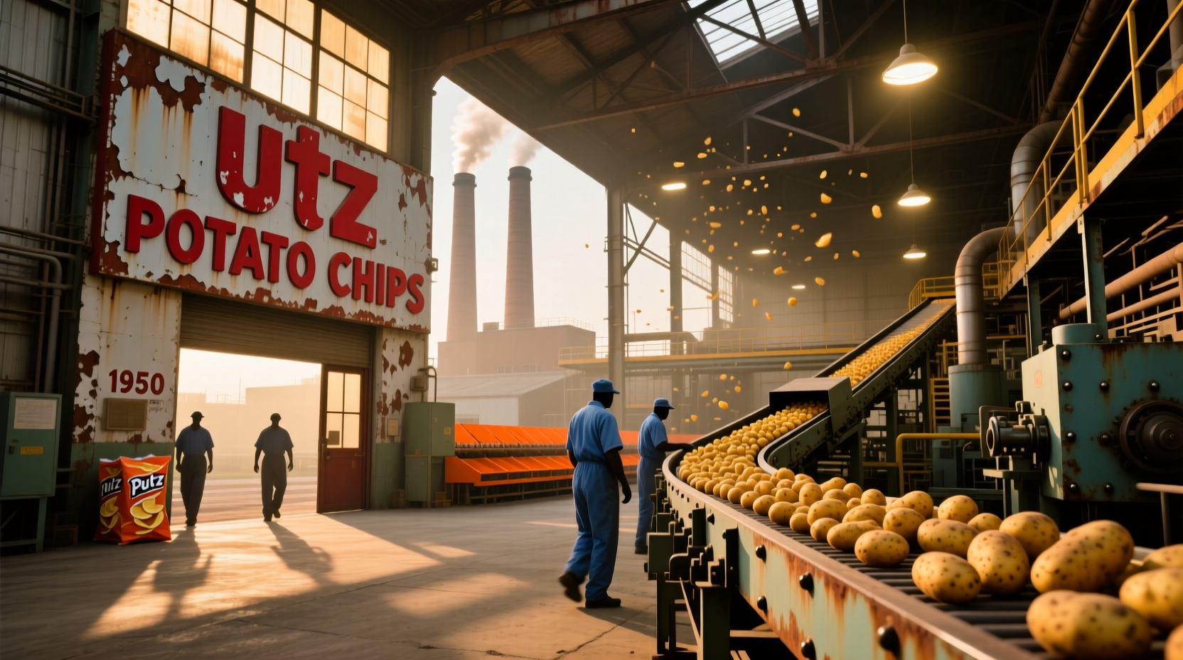 UTZ Potato Chip Factory: Location, History & Production Facts