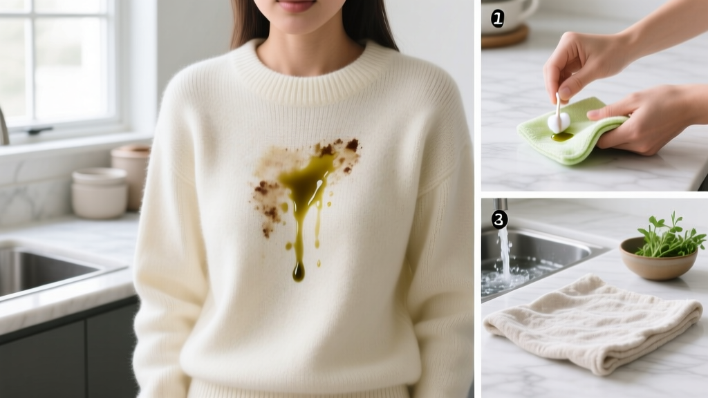 Tested: How to Get Salad Dressing Out of Wool Sweater