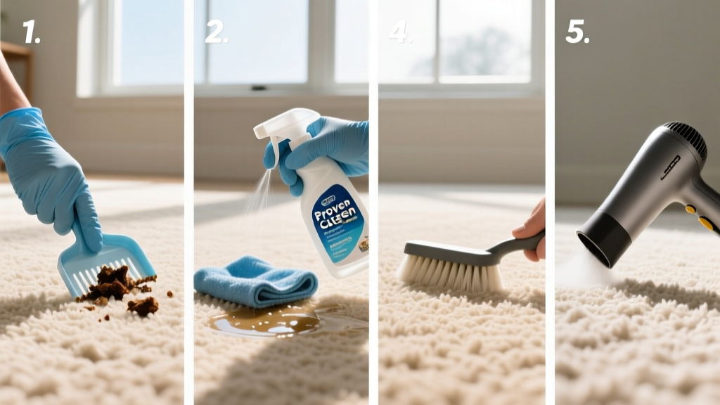 Proven Steps to Clean Pet Feces from Carpet Fast