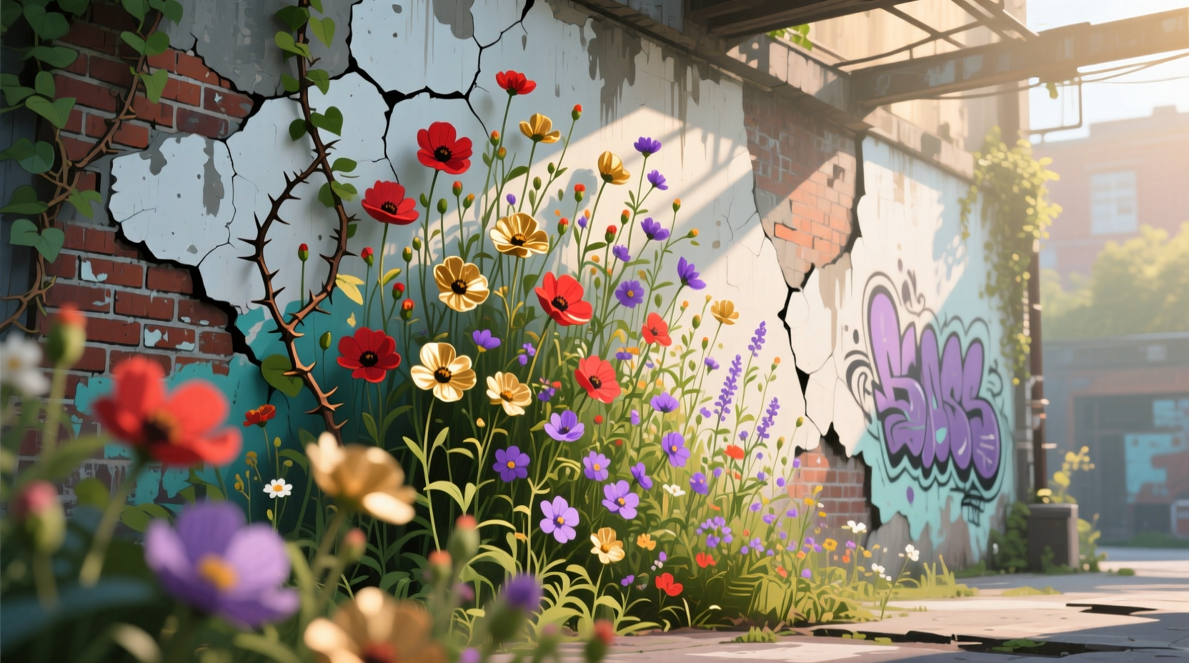 wall flowers