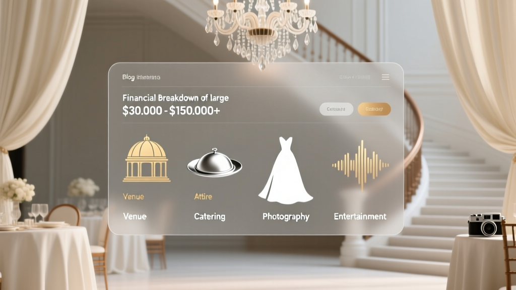 Big Wedding Costs: Real 2026 Breakdown & Savings