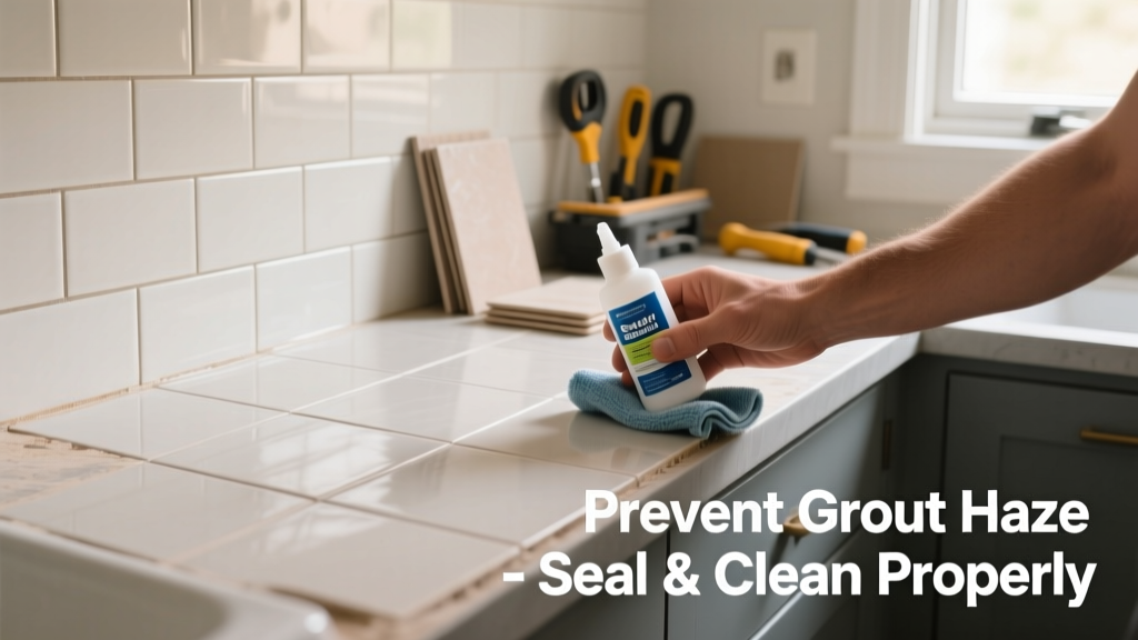How to Prevent Grout Haze on Tile Surfaces