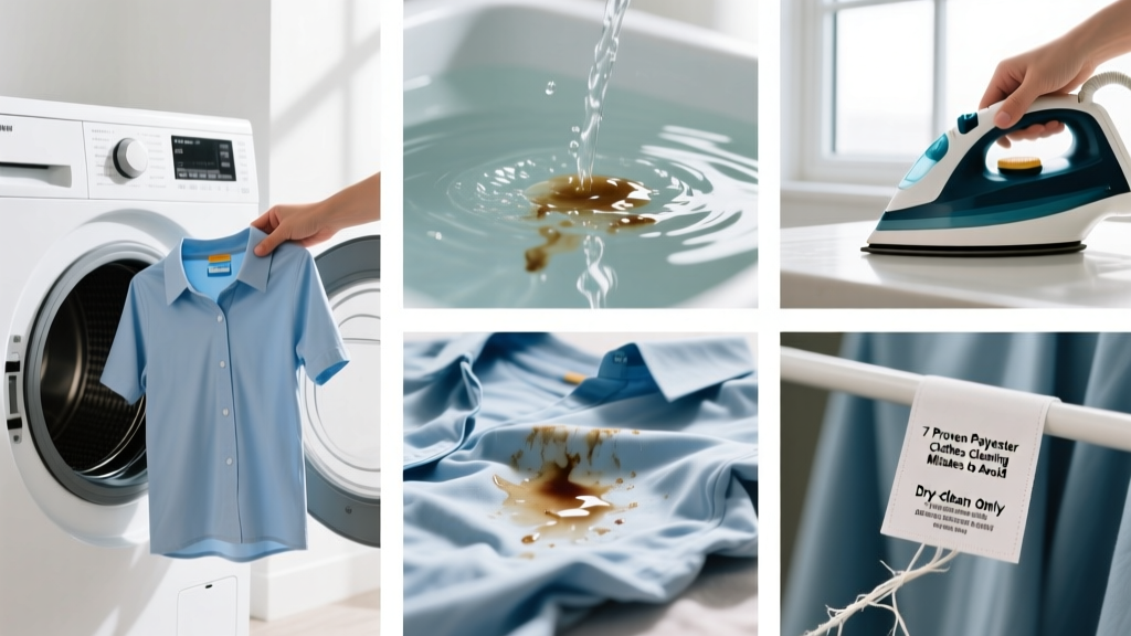 7 Proven Polyester Clothes Cleaning Mistakes to Avoid