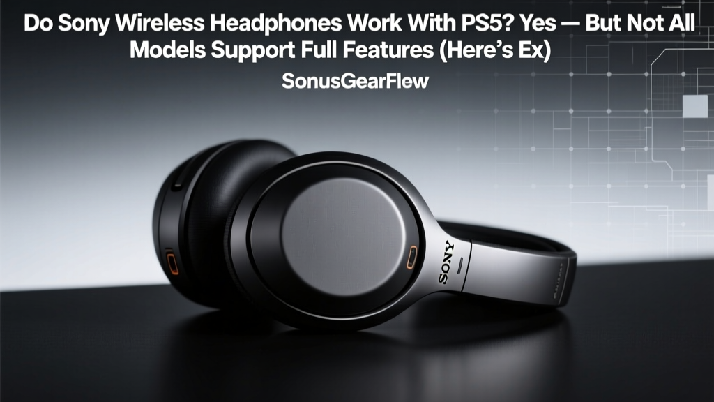Sony Wireless Headphones for PS5: Which Work in 2026