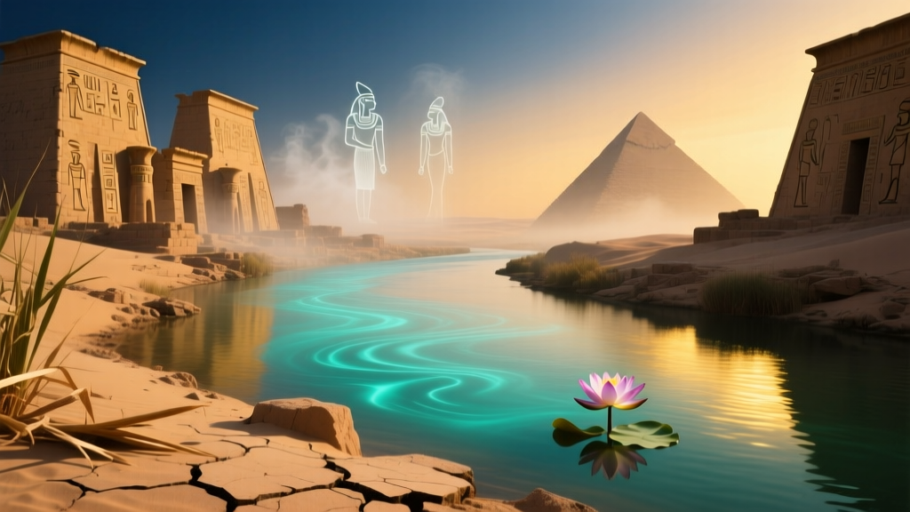 River in Egyptian: Cultural Dream Symbolism